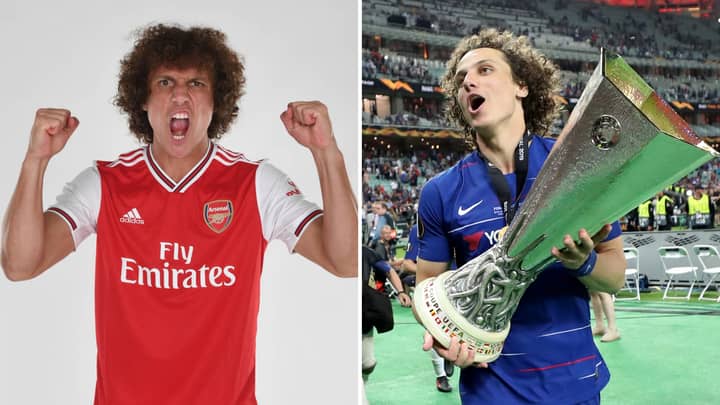 David Luiz Insists That He Left Chelsea To Win Trophies At Arsenal