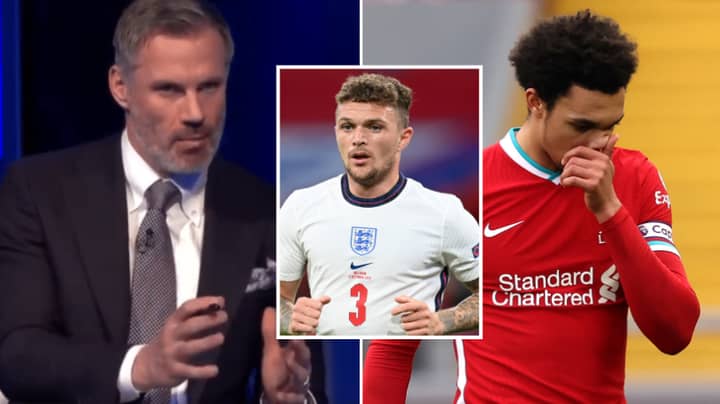 Jamie Carragher Believes Trent Alexander-Arnold Missing The Euros For Kieran Trippier Would Be 'Embarrassing' 