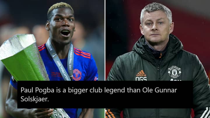 Some Manchester United Fans Believe Paul Pogba Is A Bigger Club Legend Than Ole Gunnar Solskjaer