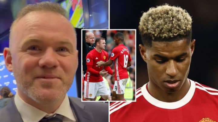 Wayne Rooney Tells Marcus Rashford To F****ng Get His Head Out Of His A**e'