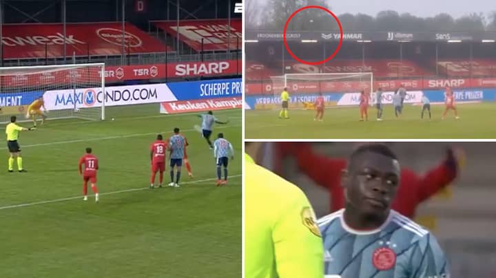 The Incredible Moment Ajax's Brian Bobbey Blazed A Penalty Out Of The Stadium