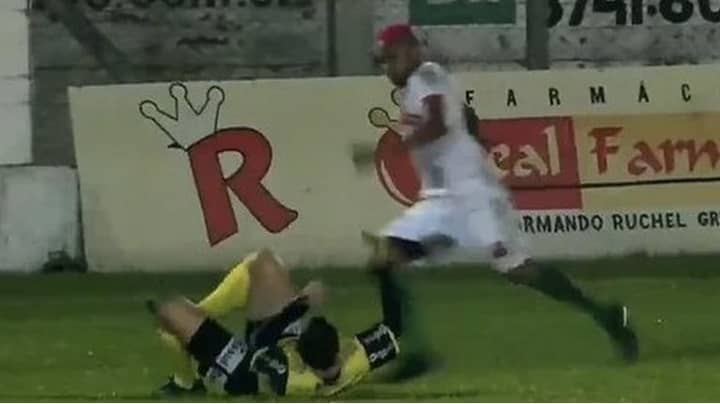 Brazilian Footballer Charged With Attempted Murder For Kicking Referee In The Head