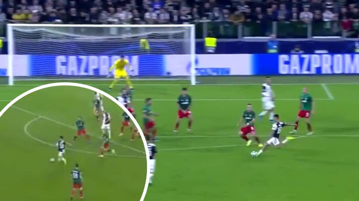 Paulo Dybala Scores Stunning Goal For Juventus In The Champions League