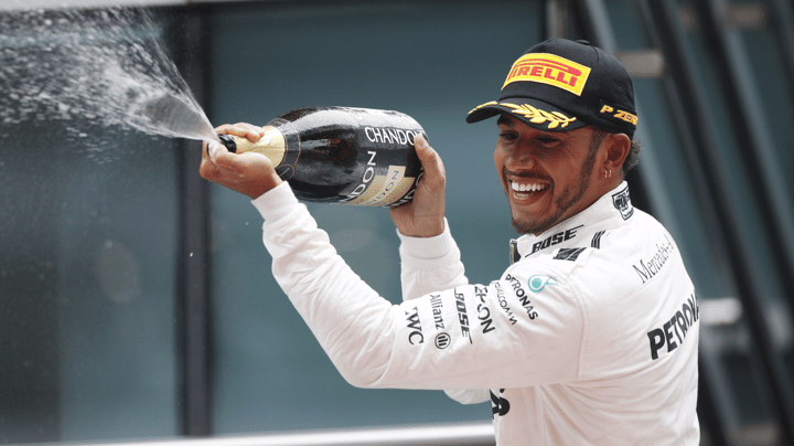 Lewis Hamilton holds the title of Britain’s richest sports star