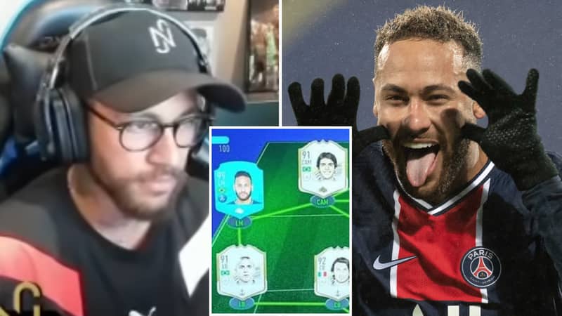 La superestrella del PSG, Neymar, ha creado un equipo loco en FIFA 21 Ultimate